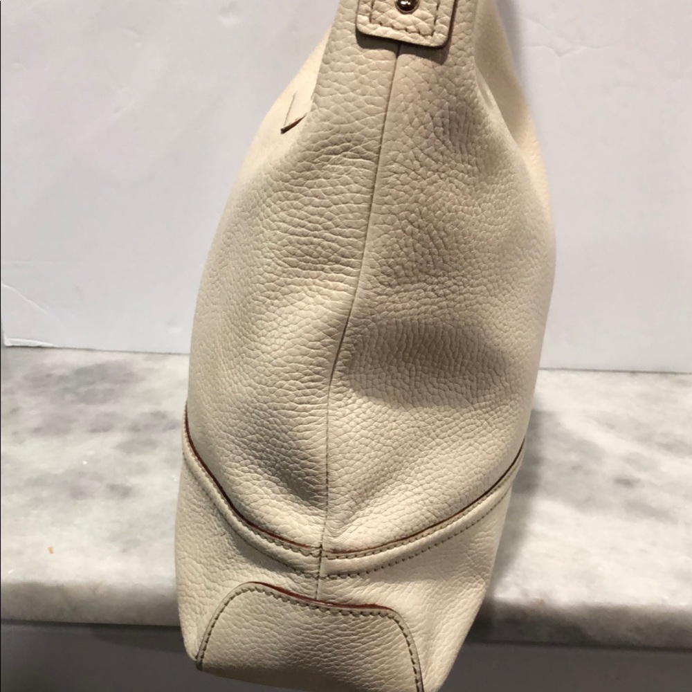Kate Spade Hudson Pebble Leather Large Hobo Bag Cream/Off White in EUC - Picture 5 of 16